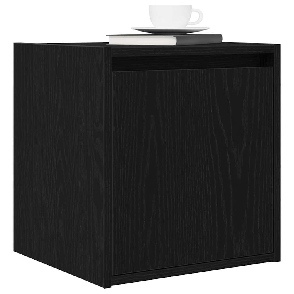 Tables de chevet murales 2 pcs noir 38x34x40 cm - XIOS