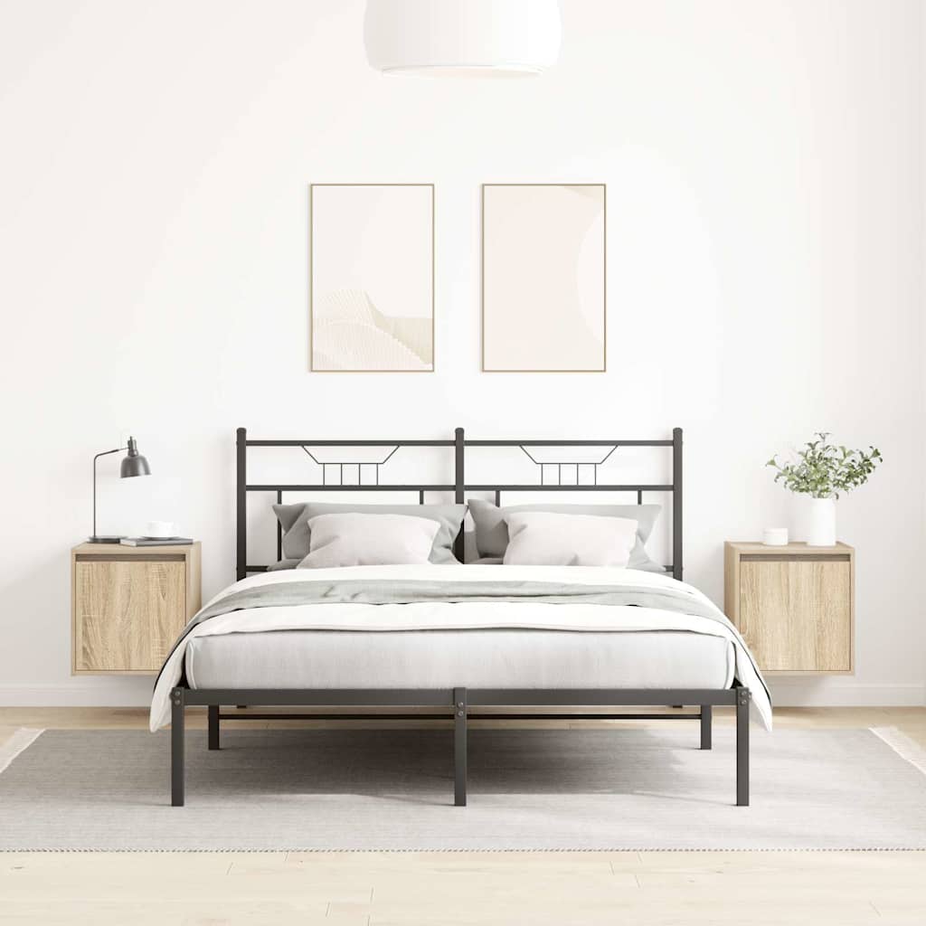 Tables de chevet murales 2 pcs chêne sonoma 38x34x40 cm - XIOS