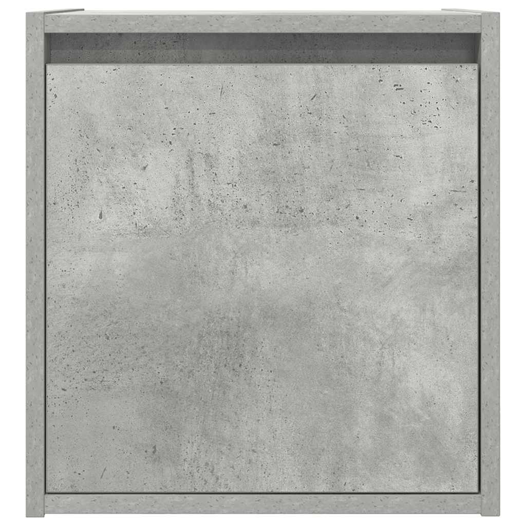 Tables de chevet murales 2 pcs gris béton 38x34x40 cm - XIOS