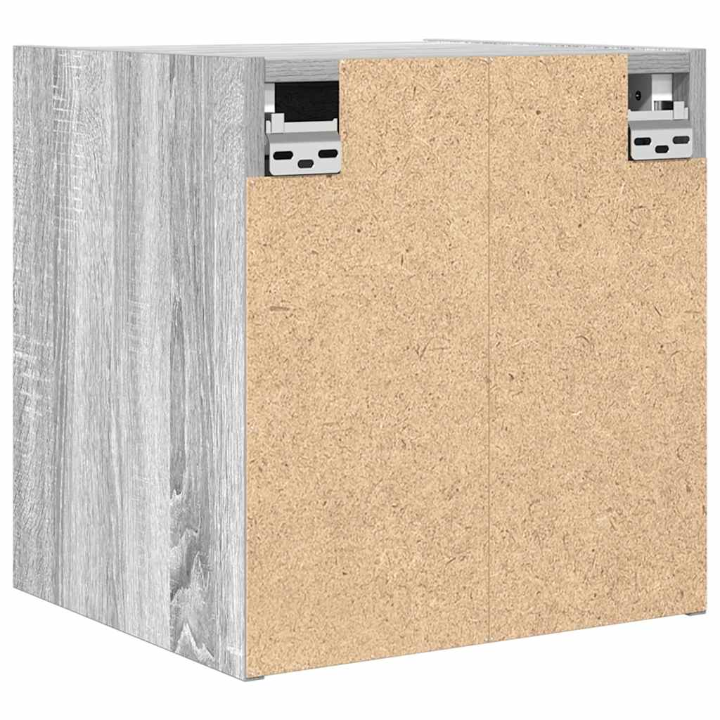 Tables de chevet murales 2 pcs sonoma gris 38x34x40 cm - XIOS