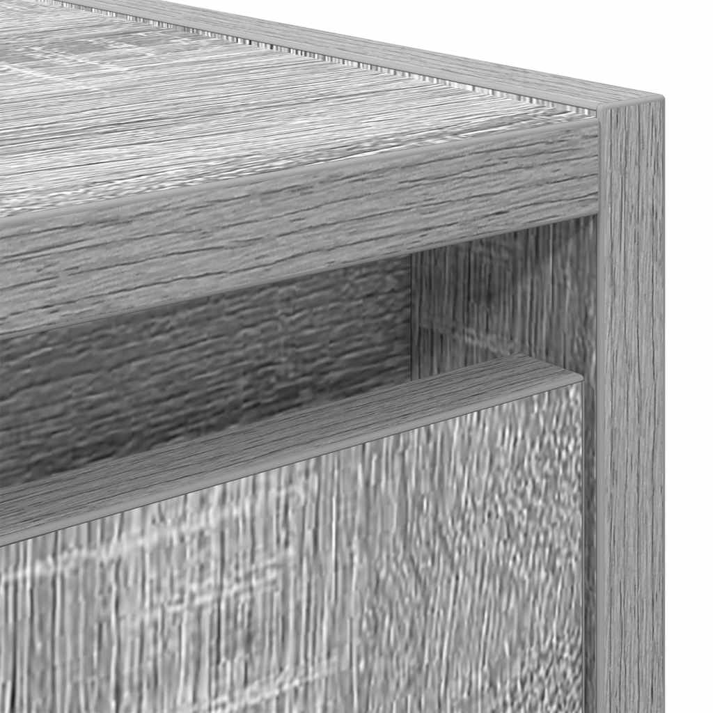 Tables de chevet murales 2 pcs sonoma gris 38x34x40 cm - XIOS