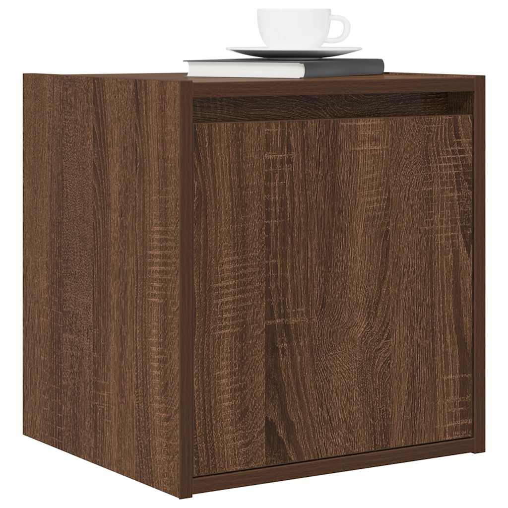 Tables de chevet murales 2 pcs chêne marron 38x34x40 cm - XIOS