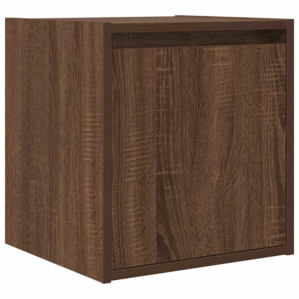 Tables de chevet murales 2 pcs chêne marron 38x34x40 cm - XIOS