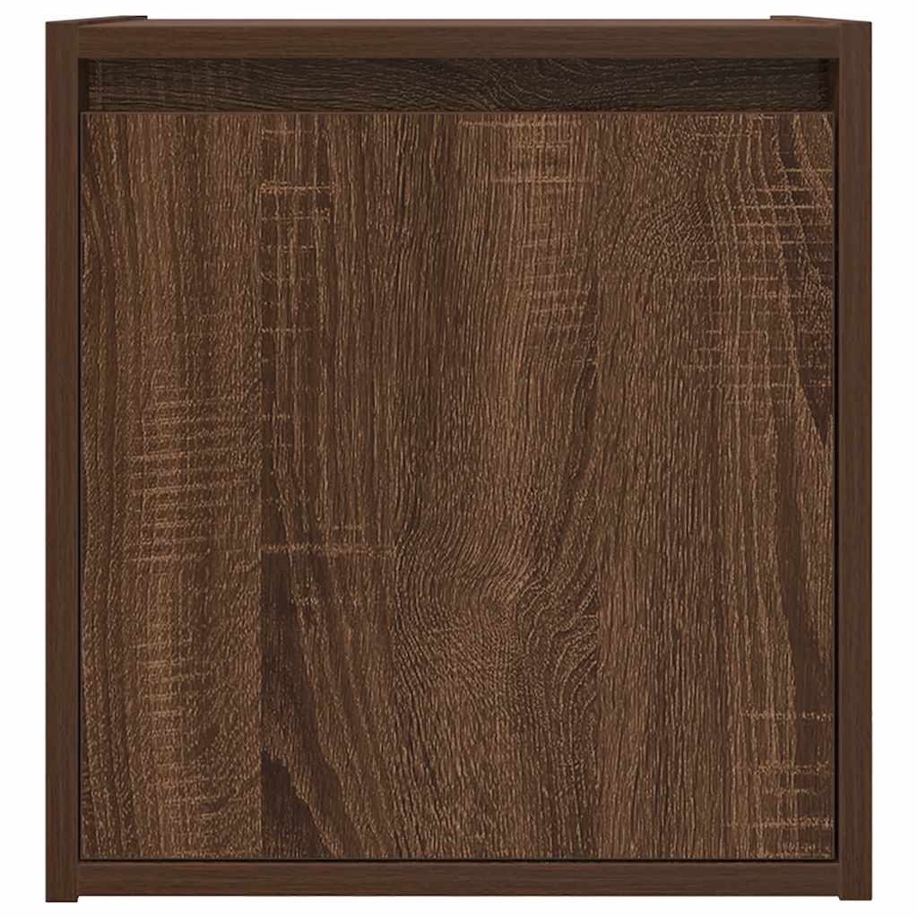 Tables de chevet murales 2 pcs chêne marron 38x34x40 cm - XIOS