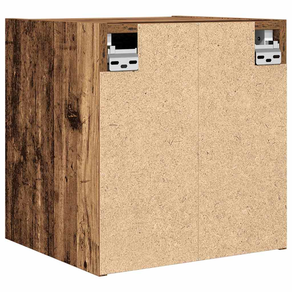 Tables de chevet murales 2 pcs vieux bois 38x34x40 cm - XIOS