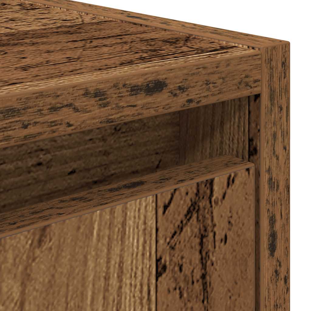 Tables de chevet murales 2 pcs vieux bois 38x34x40 cm - XIOS