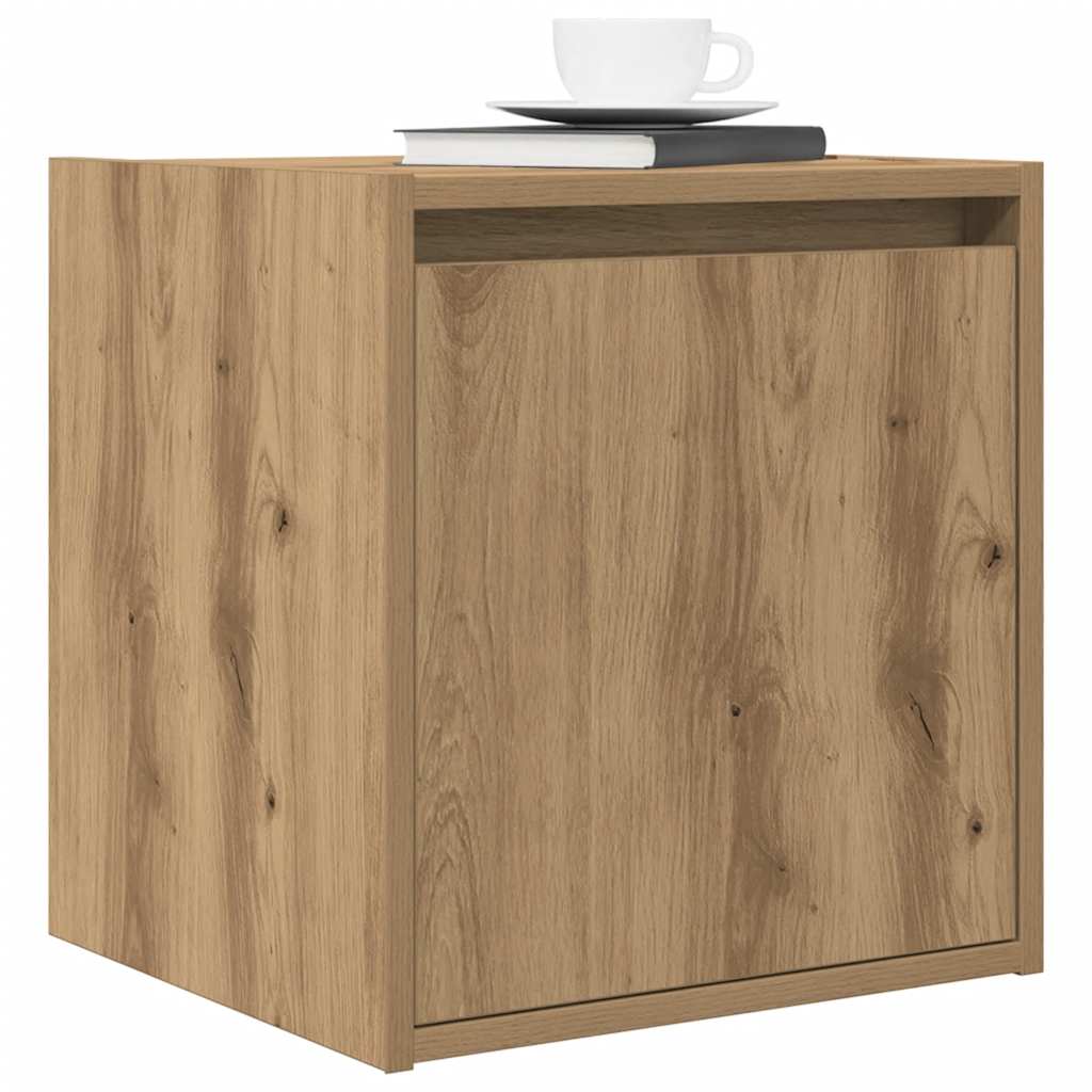 Tables de chevet murales 2 pcs chêne artisanal 38x34x40 cm - XIOS