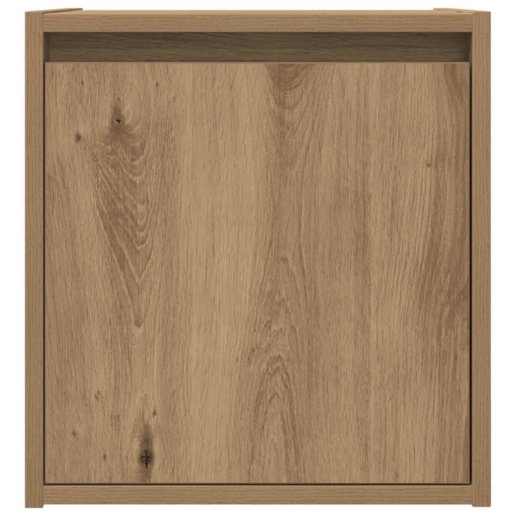 Tables de chevet murales 2 pcs chêne artisanal 38x34x40 cm - XIOS