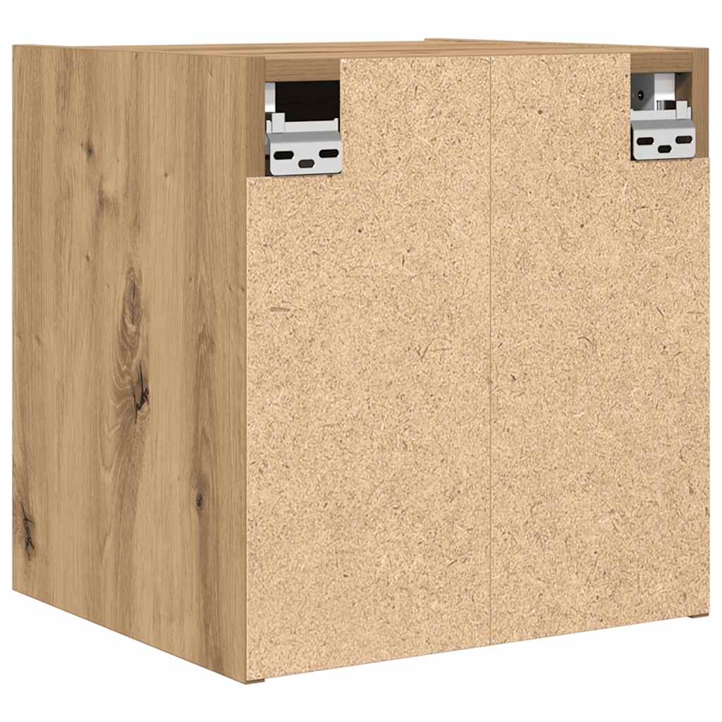 Tables de chevet murales 2 pcs chêne artisanal 38x34x40 cm - XIOS