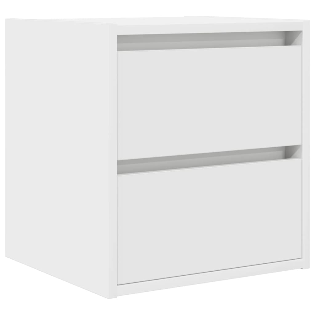 Tables de chevet murales 2 pcs blanc 38x34x40 cm - XIOS