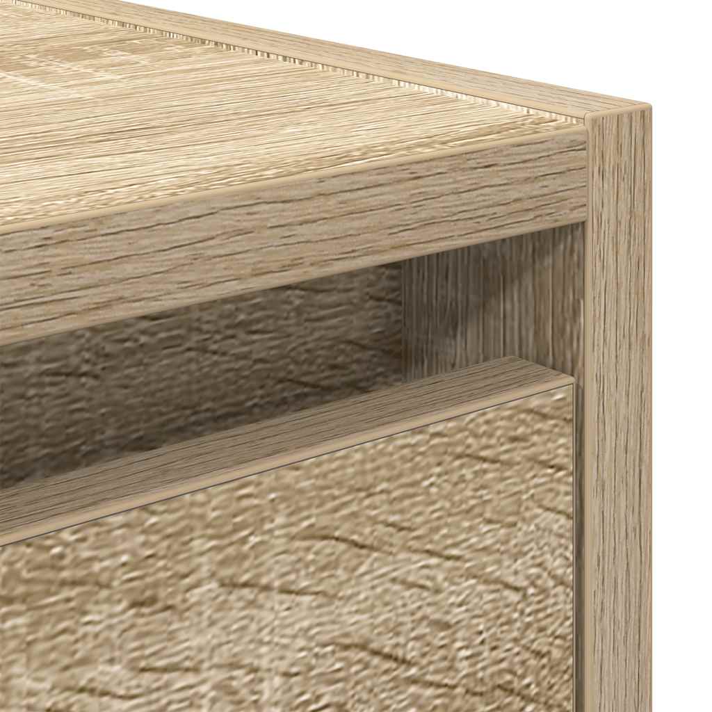 Tables de chevet murales 2 pcs chêne sonoma 38x34x40 cm - XIOS