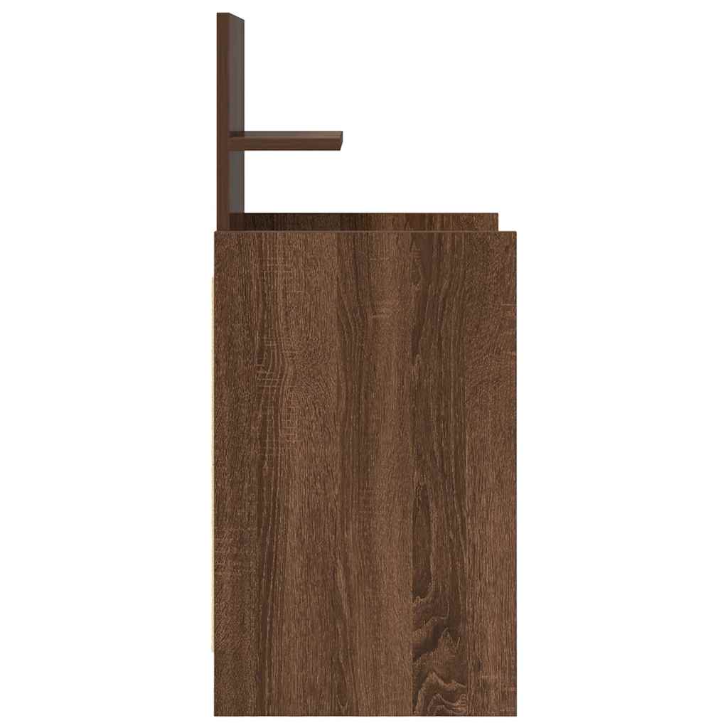 Tables de chevet avec 2 tiroirs 2 pcs chêne marron 38x34x80 cm - XIOS