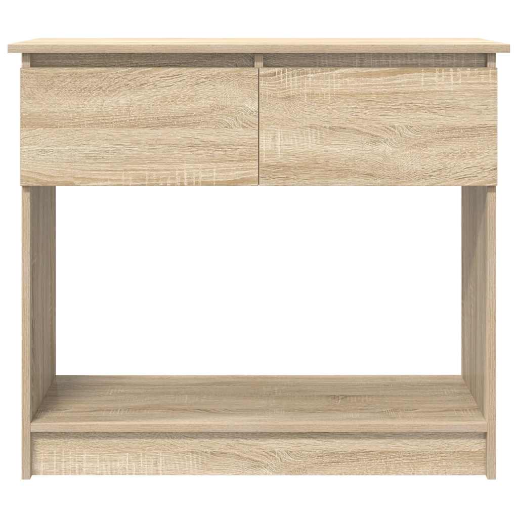 Table console avec tiroirs chêne sonoma 85,5x38,5x74,5 cm - XIOS