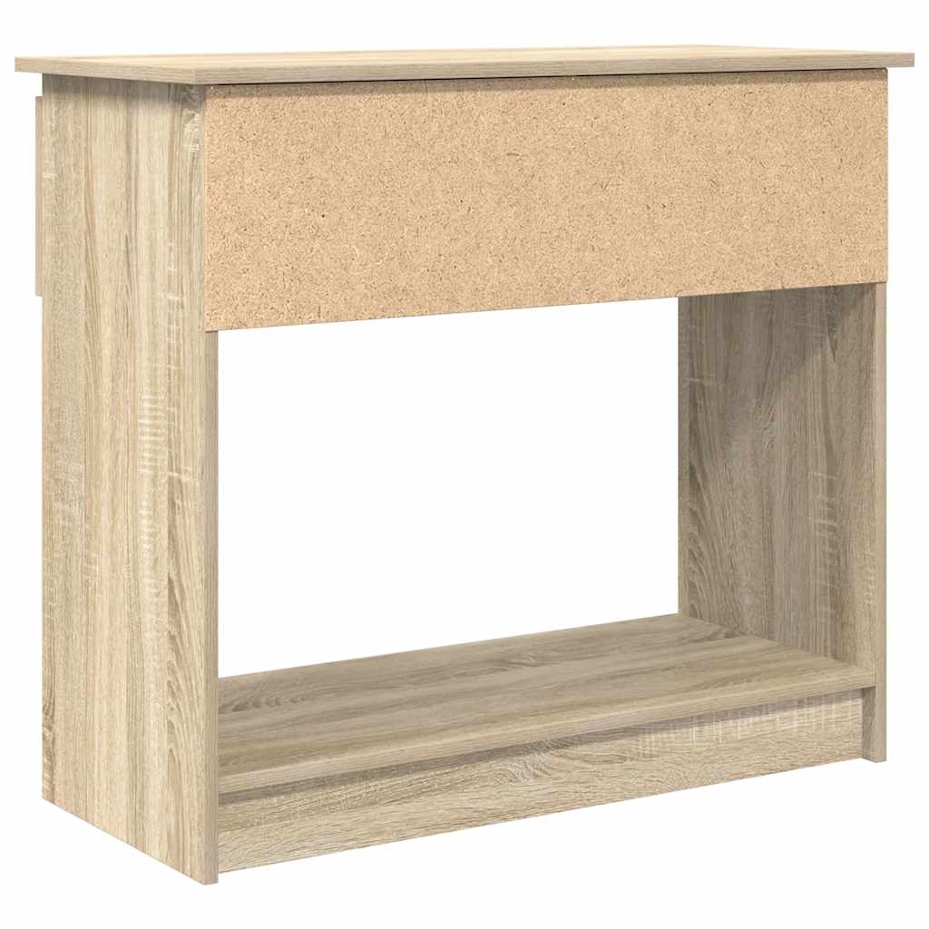 Table console avec tiroirs chêne sonoma 85,5x38,5x74,5 cm - XIOS