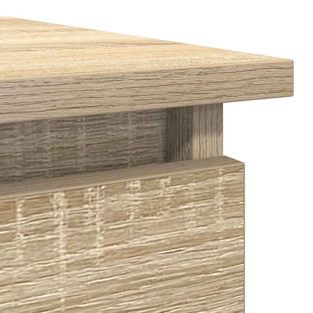 Table console avec tiroirs chêne sonoma 85,5x38,5x74,5 cm - XIOS