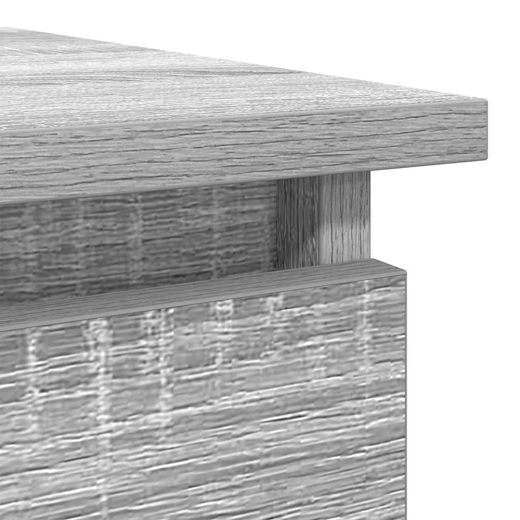 Table console avec tiroirs sonoma gris 85,5x38,5x74,5 cm - XIOS