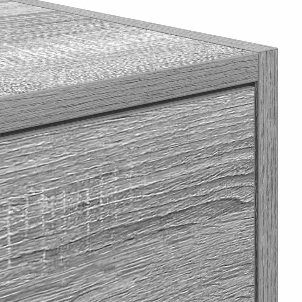 Meuble TV sonoma gris 60x31x25,5 cm bois d'ingénierie - XIOS