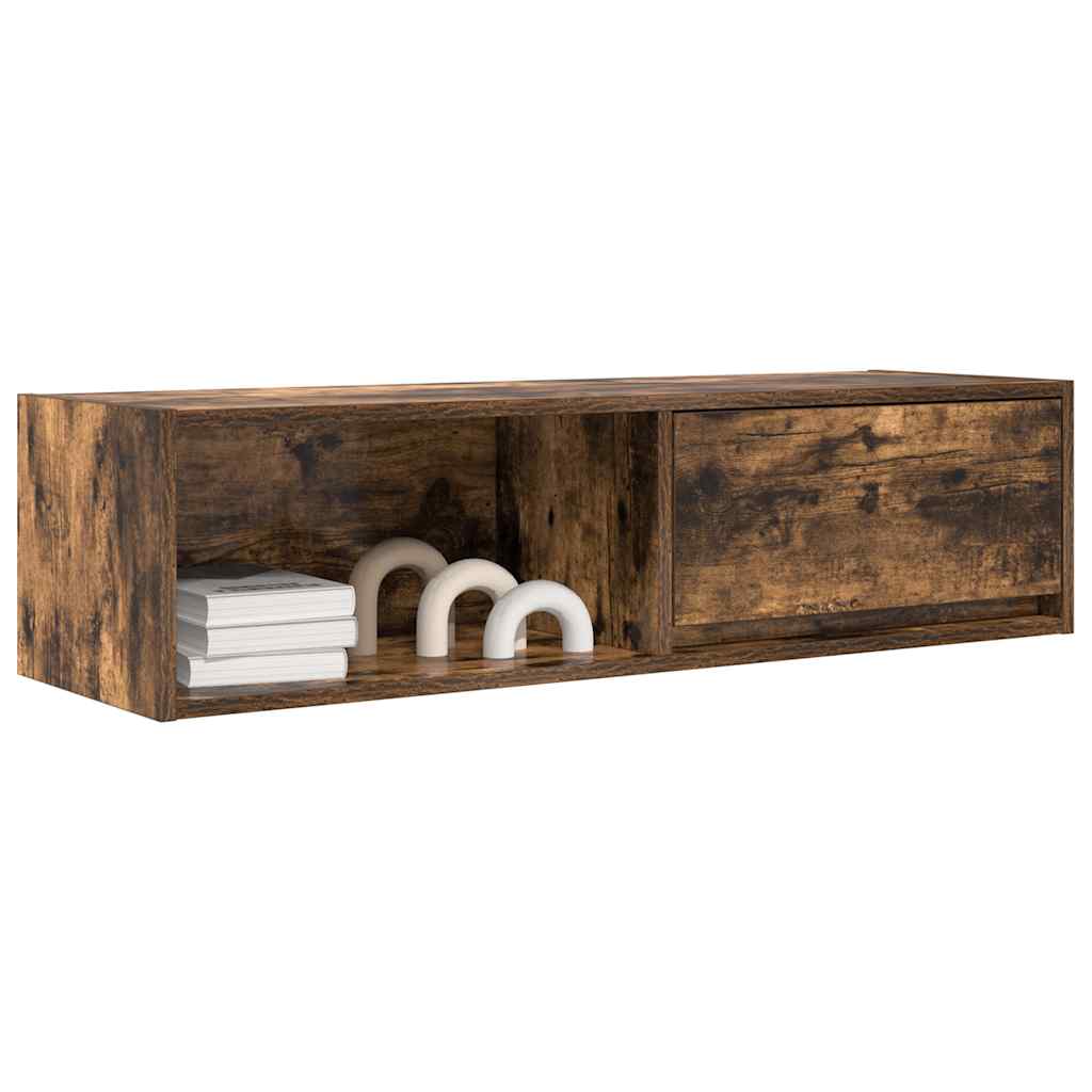 Meubles TV 2 pcs chêne fumé 100x31x25,5 cm bois d'ingénierie - XIOS