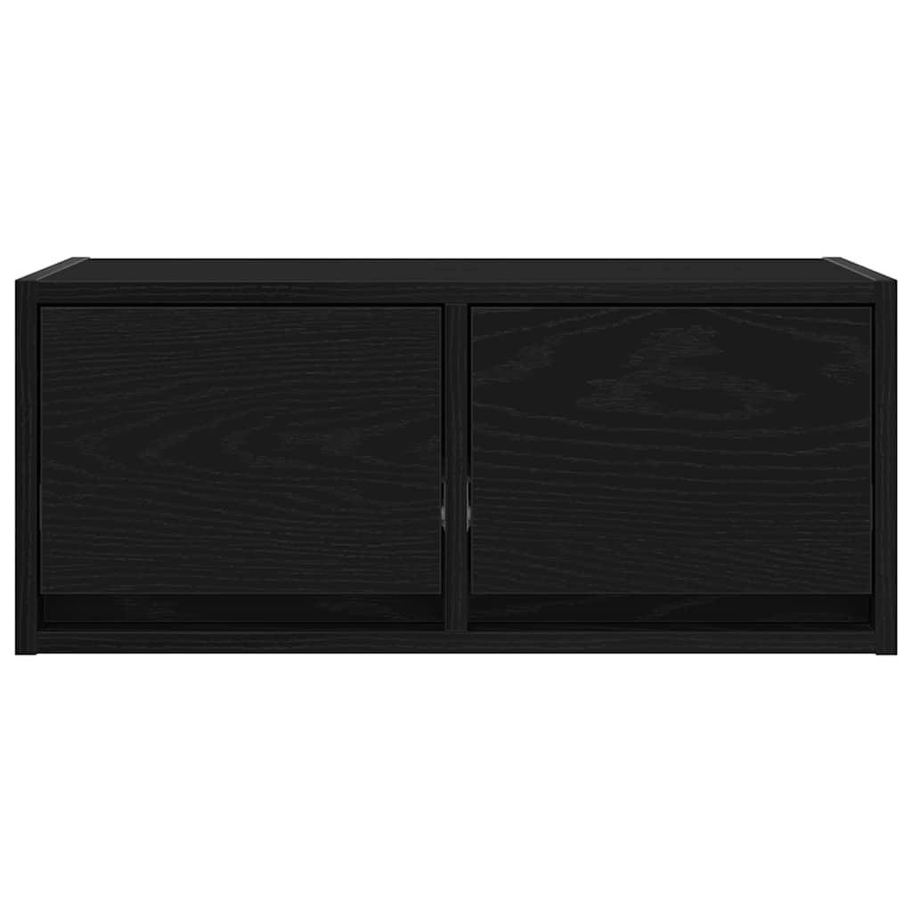 Meubles TV 2 pcs chêne noir 60x31x25,5 cm bois d'ingénierie - XIOS