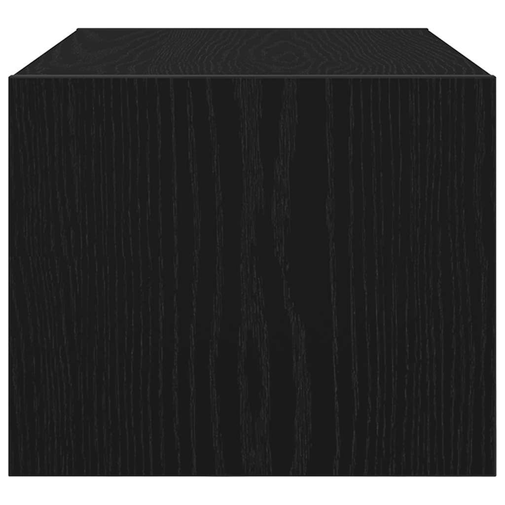 Meubles TV 2 pcs chêne noir 60x31x25,5 cm bois d'ingénierie - XIOS