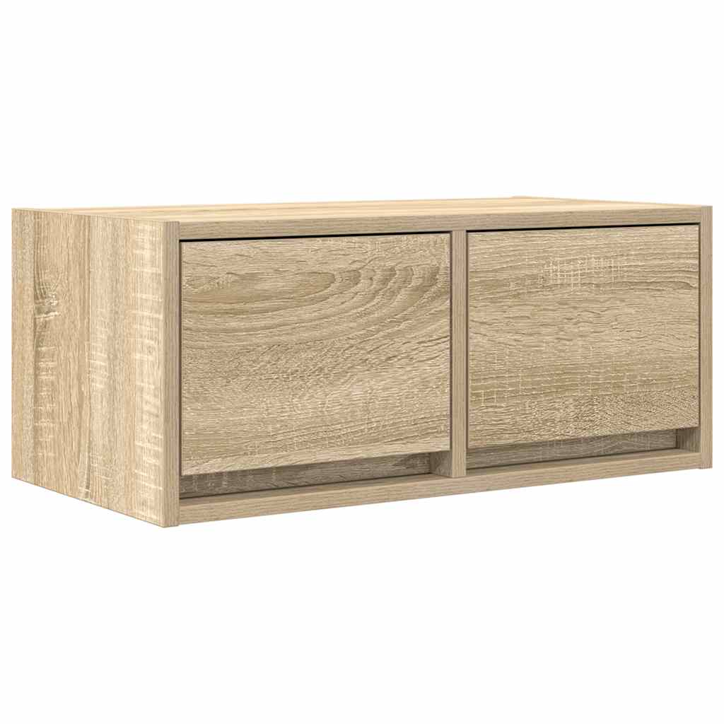 Meuble TV chêne sonoma 60x31x25,5 cm bois d'ingénierie - XIOS