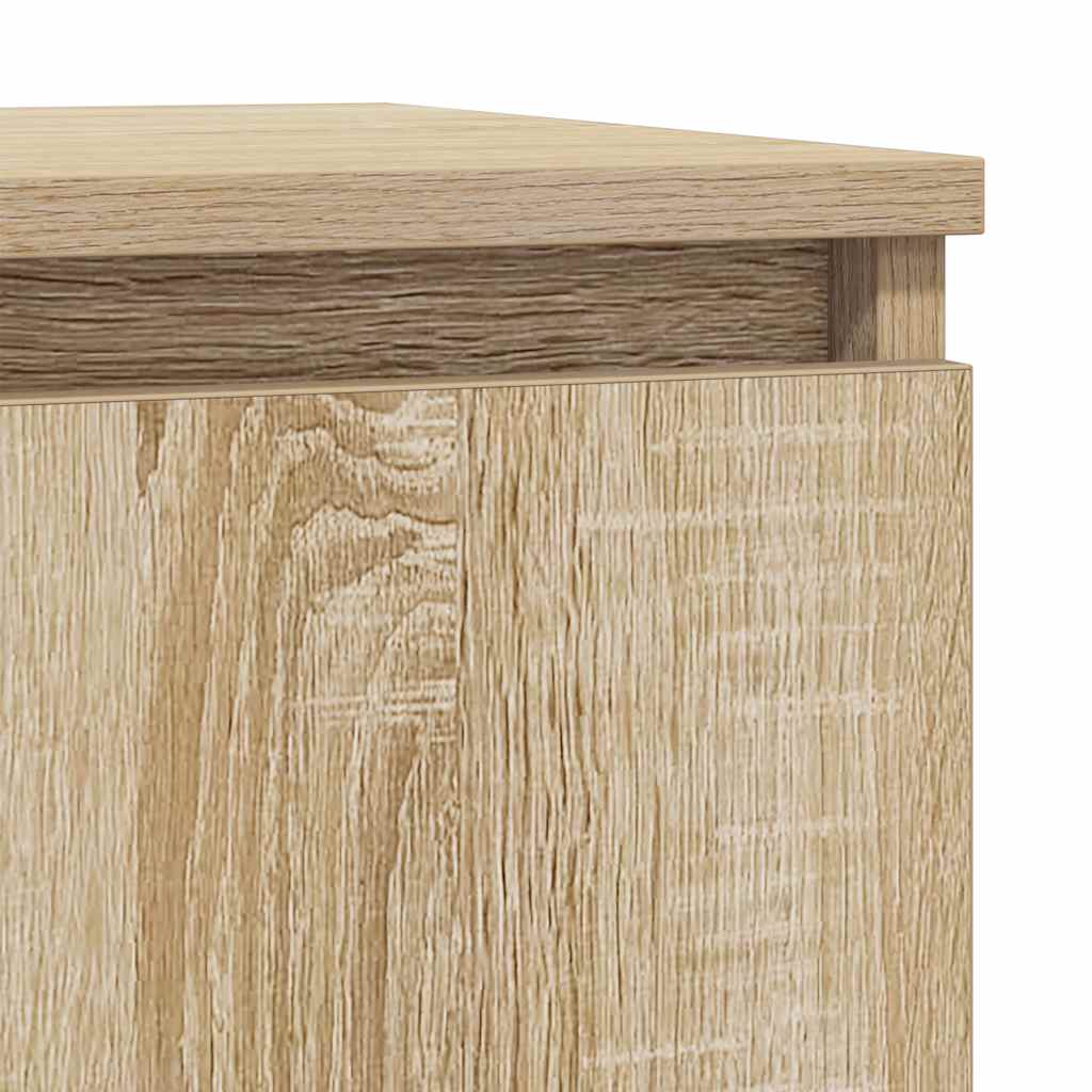 Buffet avec tiroir chêne sonoma 71x35x65 cm bois d'ingénierie - XIOS