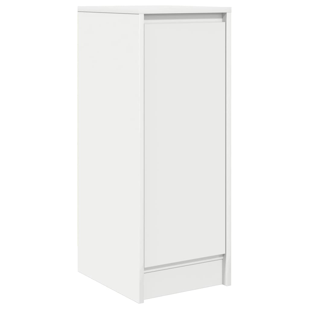 Buffet blanc 29,5x34x76 cm bois d'ingénierie - XIOS