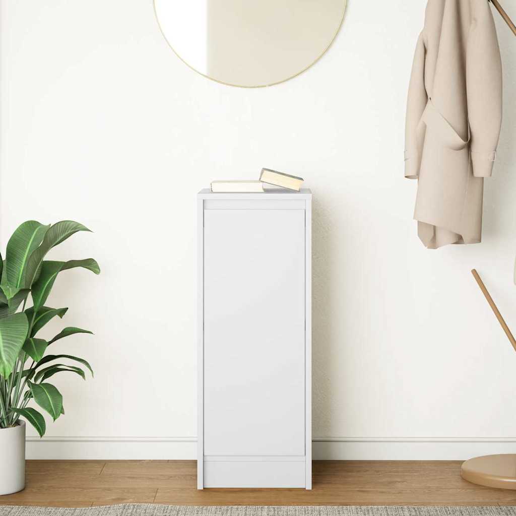 Buffet blanc 29,5x34x76 cm bois d'ingénierie - XIOS