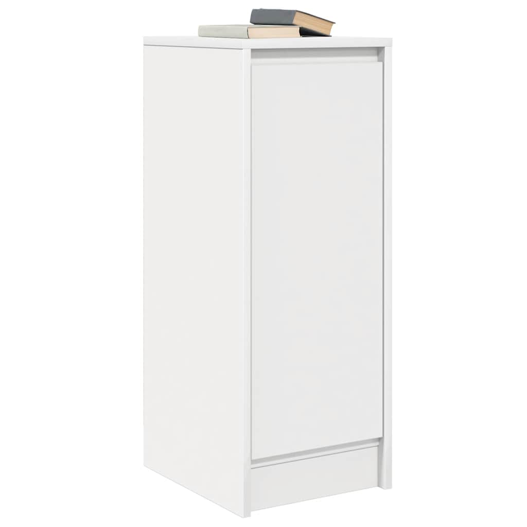 Buffet blanc 29,5x34x76 cm bois d'ingénierie - XIOS