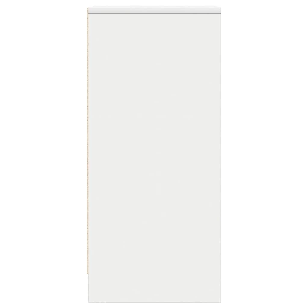 Buffet blanc 29,5x34x76 cm bois d'ingénierie - XIOS