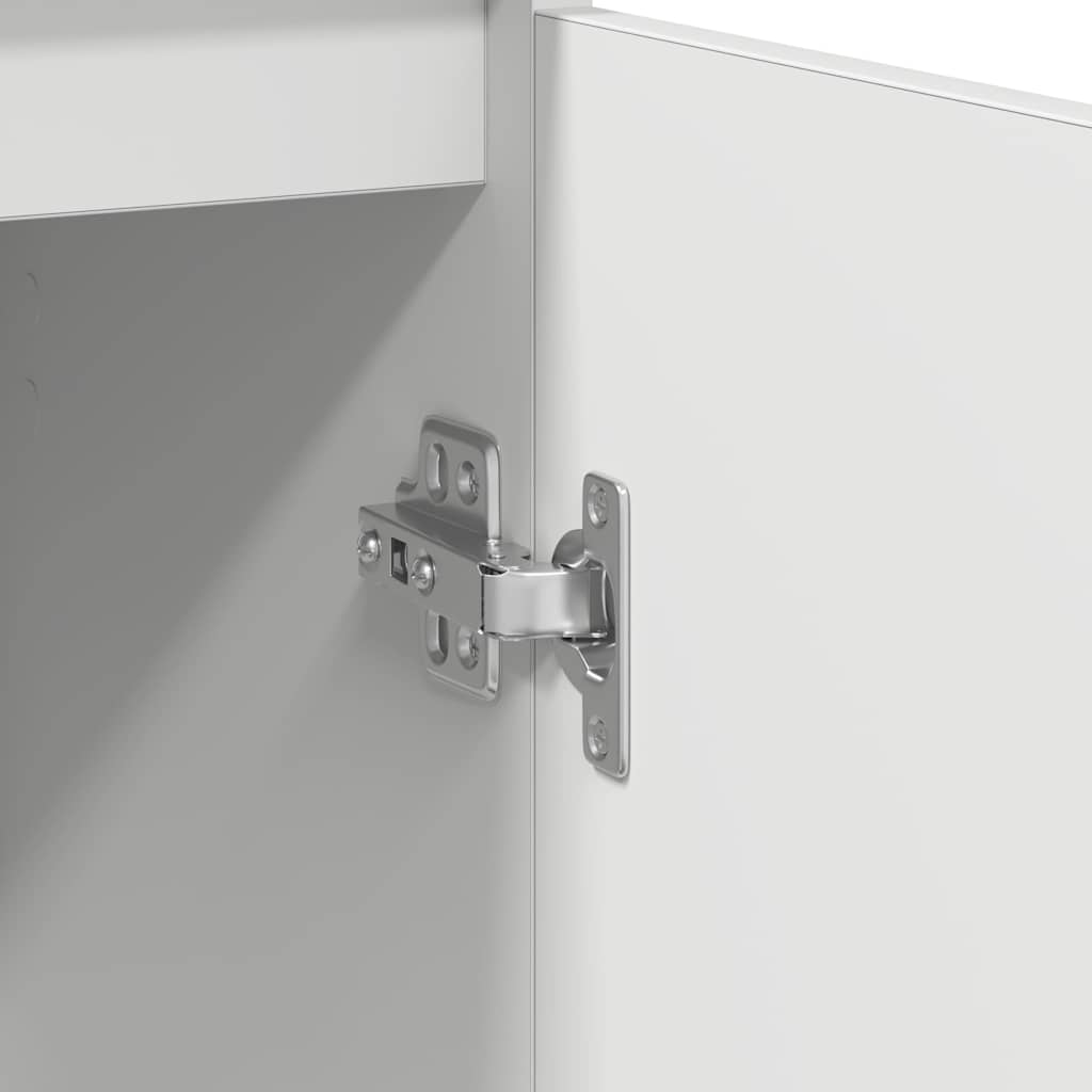 Buffet blanc 29,5x34x76 cm bois d'ingénierie - XIOS