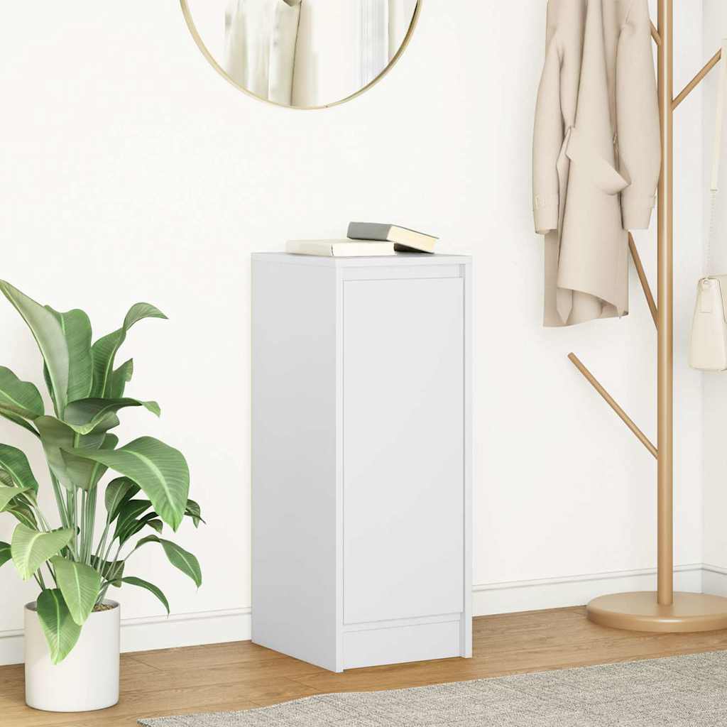 Buffet blanc 29,5x34x76 cm bois d'ingénierie - XIOS