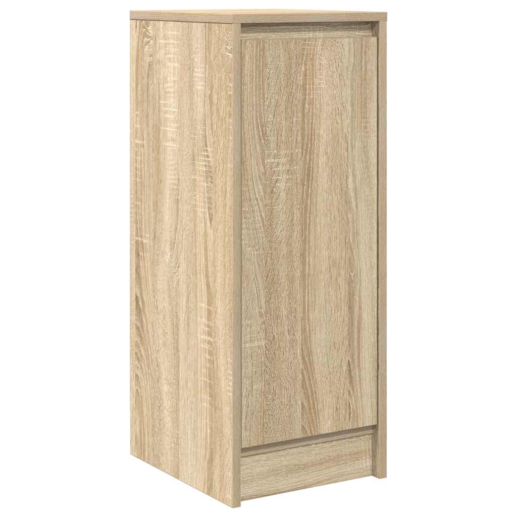 Buffet chêne sonoma 29,5x34x76 cm bois d'ingénierie - XIOS