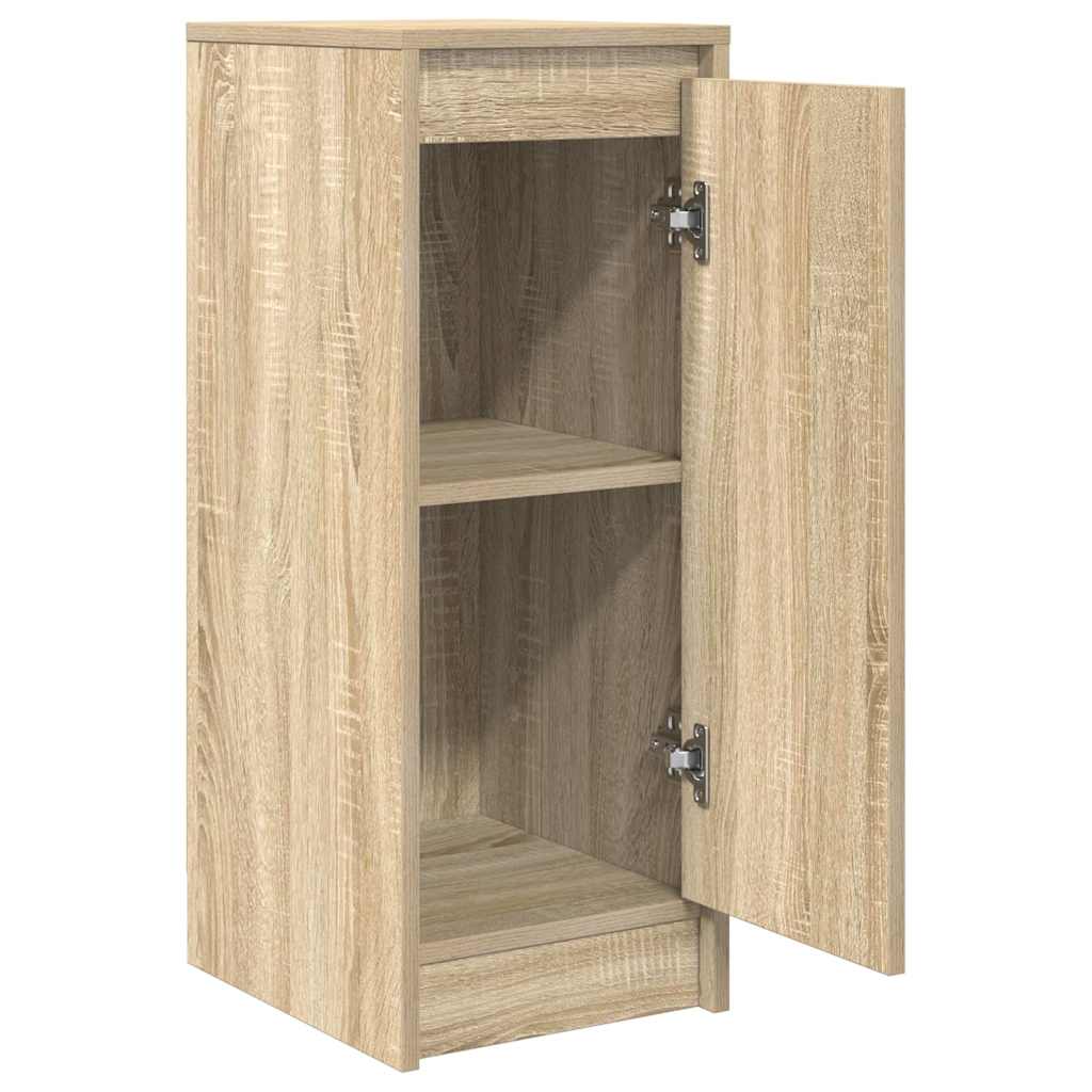 Buffet chêne sonoma 29,5x34x76 cm bois d'ingénierie - XIOS