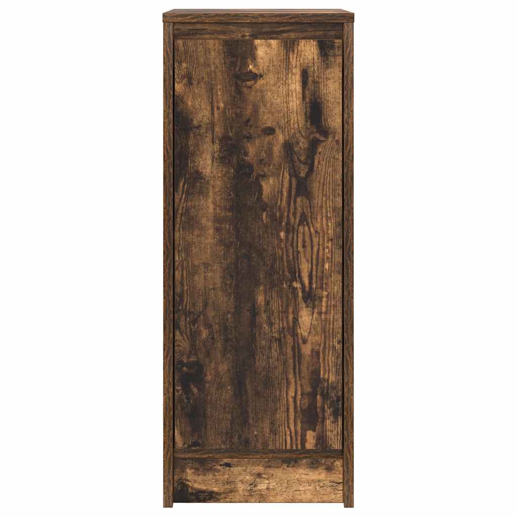 Buffet chêne fumé 29,5x34x76 cm bois d'ingénierie - XIOS