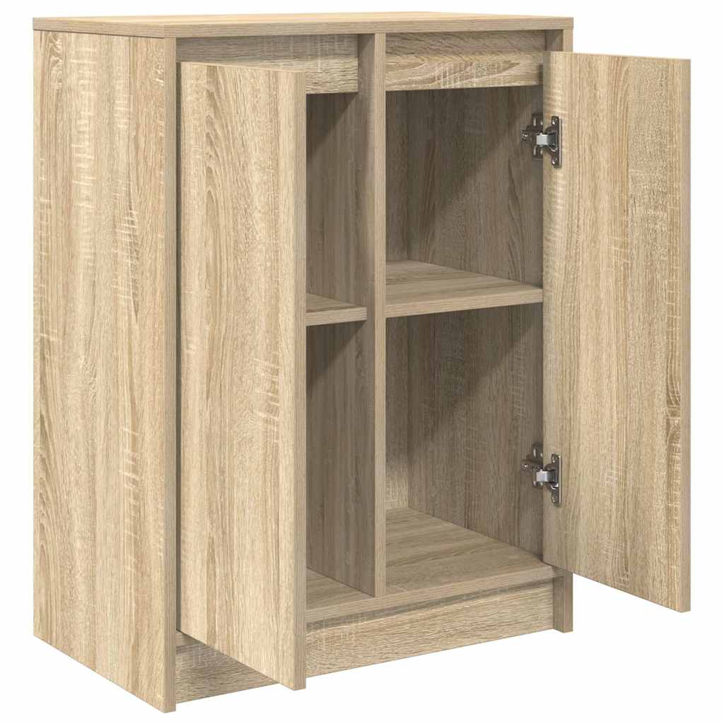 Buffet chêne sonoma 57x34x76 cm bois d'ingénierie - XIOS