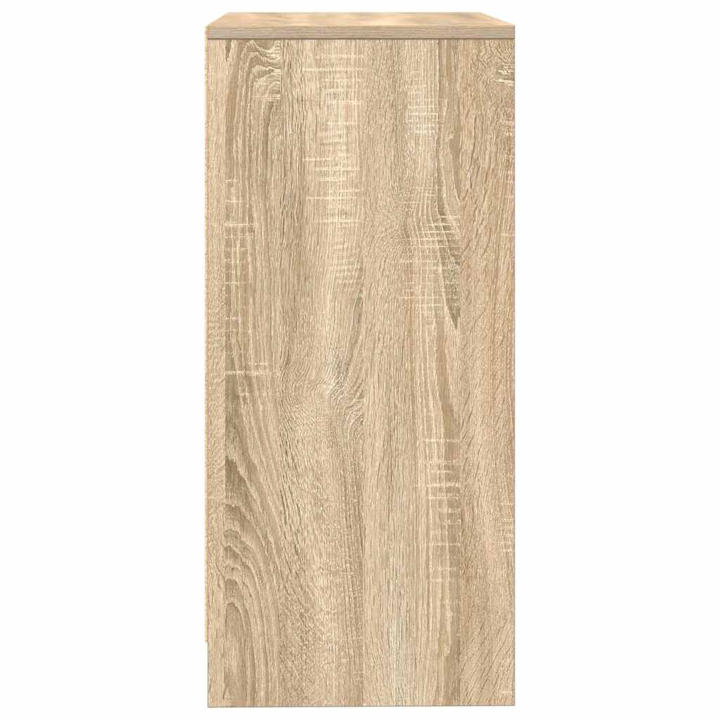 Buffet chêne sonoma 57x34x76 cm bois d'ingénierie - XIOS