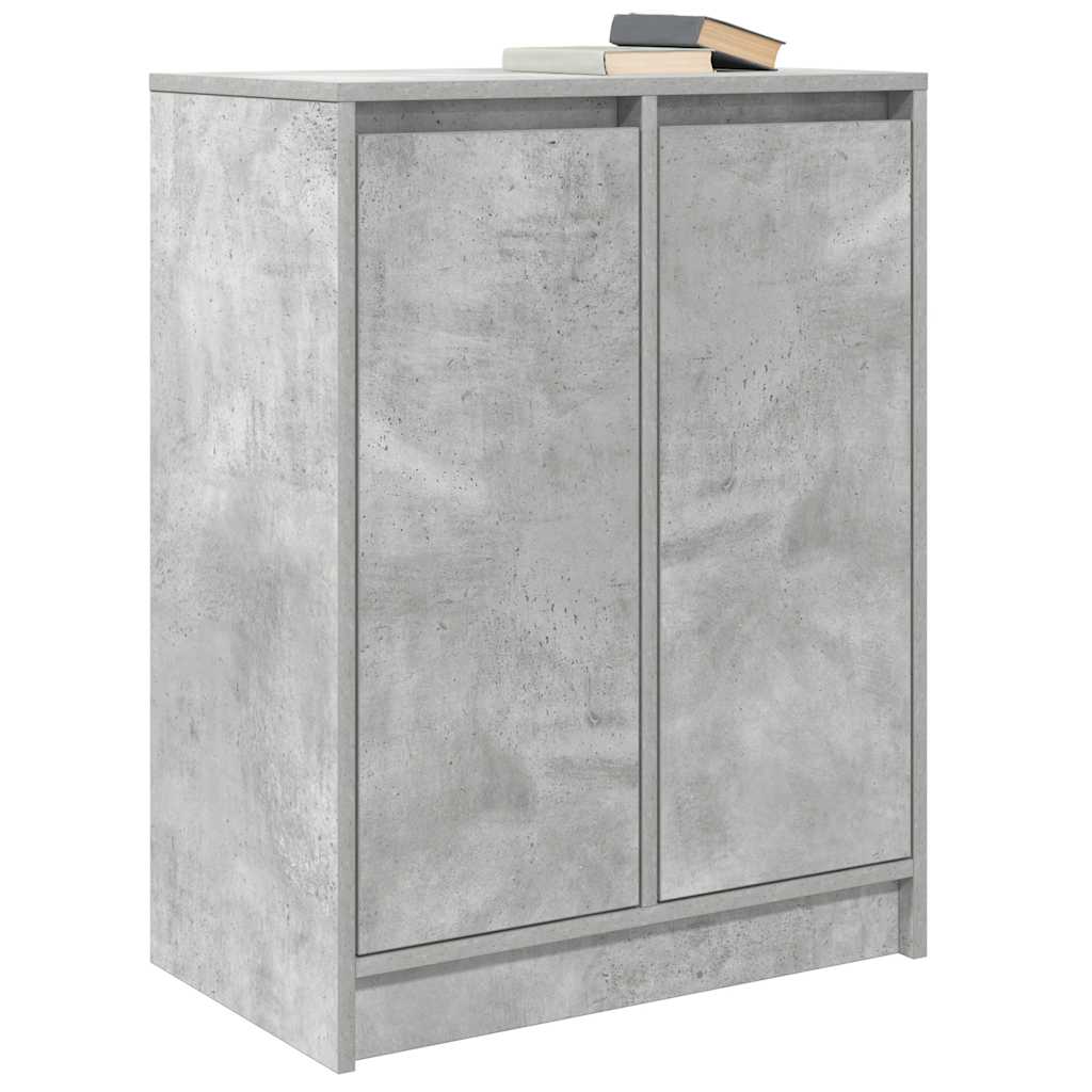 Buffet gris béton 57x34x76 cm bois d'ingénierie - XIOS