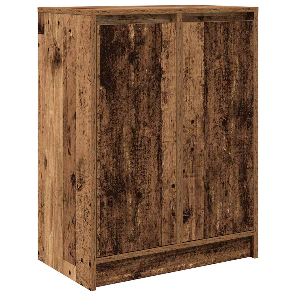 Buffet vieux bois 57x34x76 cm bois d'ingénierie - XIOS