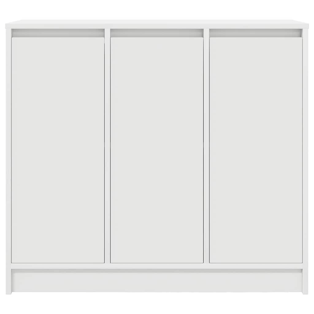 Buffet blanc 85x34x76 cm bois d’ingénierie - XIOS