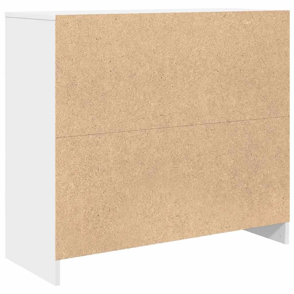 Buffet blanc 85x34x76 cm bois d’ingénierie - XIOS