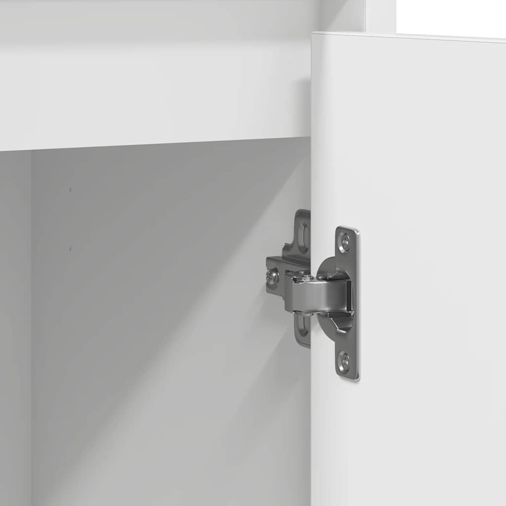 Buffet blanc 85x34x76 cm bois d’ingénierie - XIOS