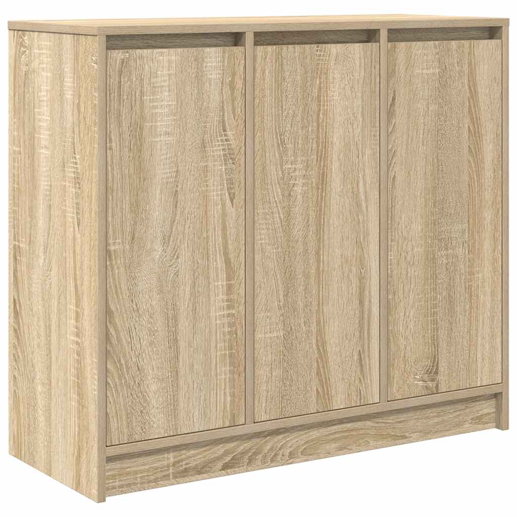 Buffet chêne sonoma 85x34x76 cm bois d'ingénierie - XIOS