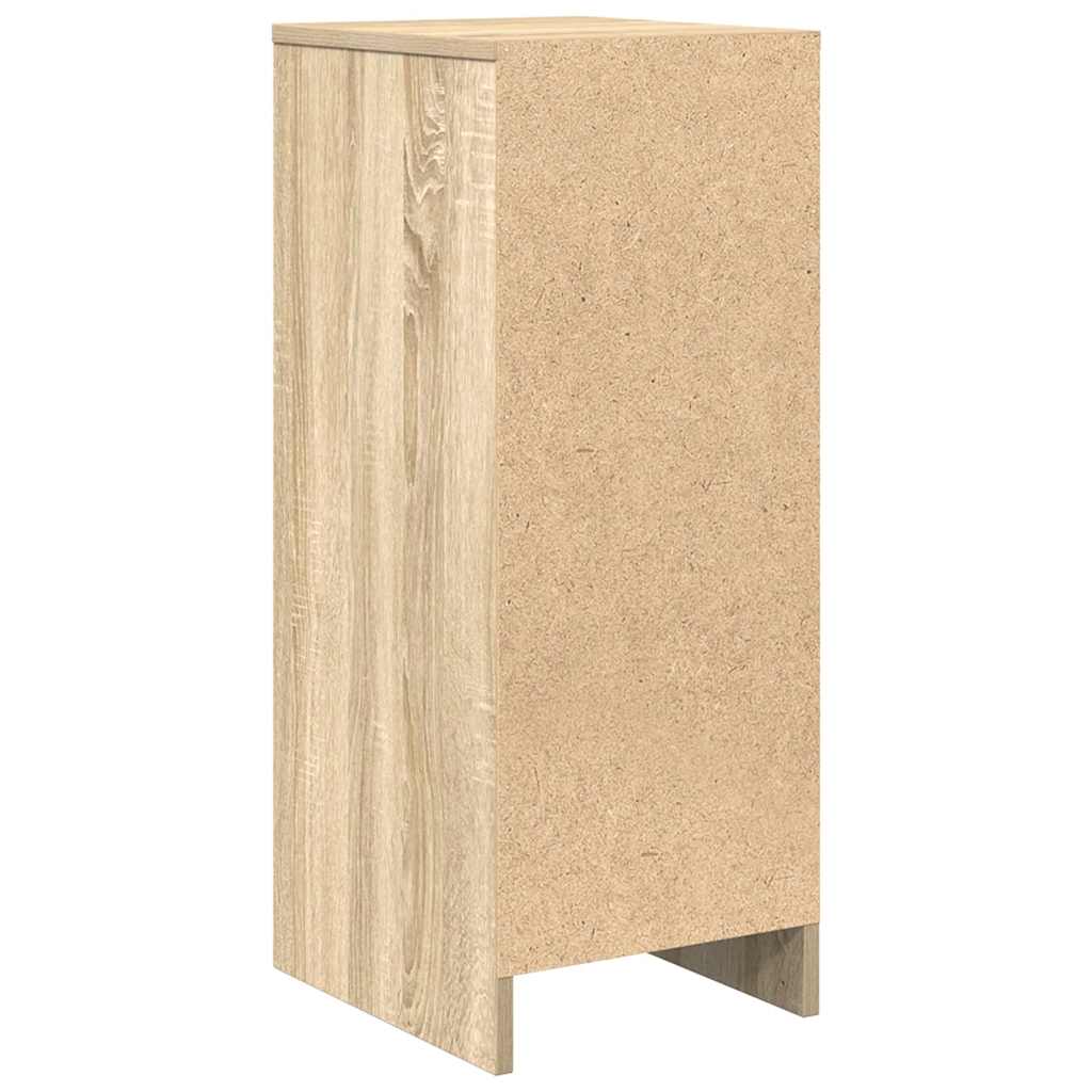 Buffet chêne sonoma 29,5x34x76 cm bois d'ingénierie - XIOS