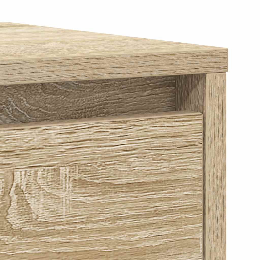 Buffet chêne sonoma 29,5x34x76 cm bois d'ingénierie - XIOS