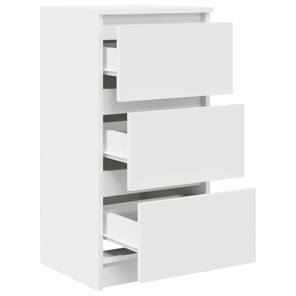 Buffet blanc 37,5x35x76 cm bois d'ingénierie - XIOS