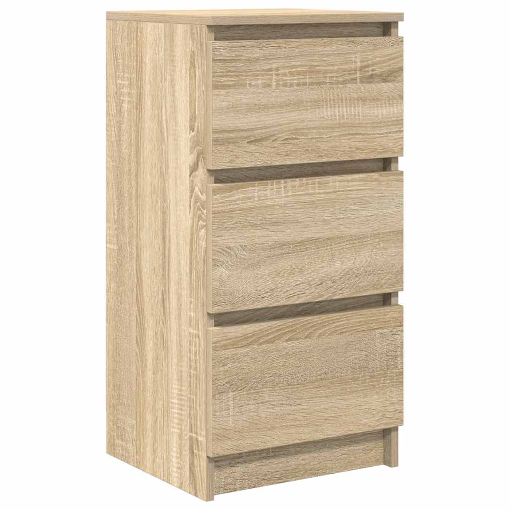 Buffet chêne sonoma 37,5x35x76 cm bois d'ingénierie - XIOS