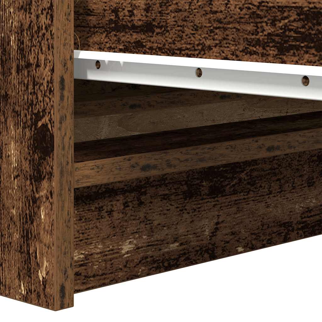 Buffet vieux bois 37,5x35x76 cm bois d'ingénierie - XIOS