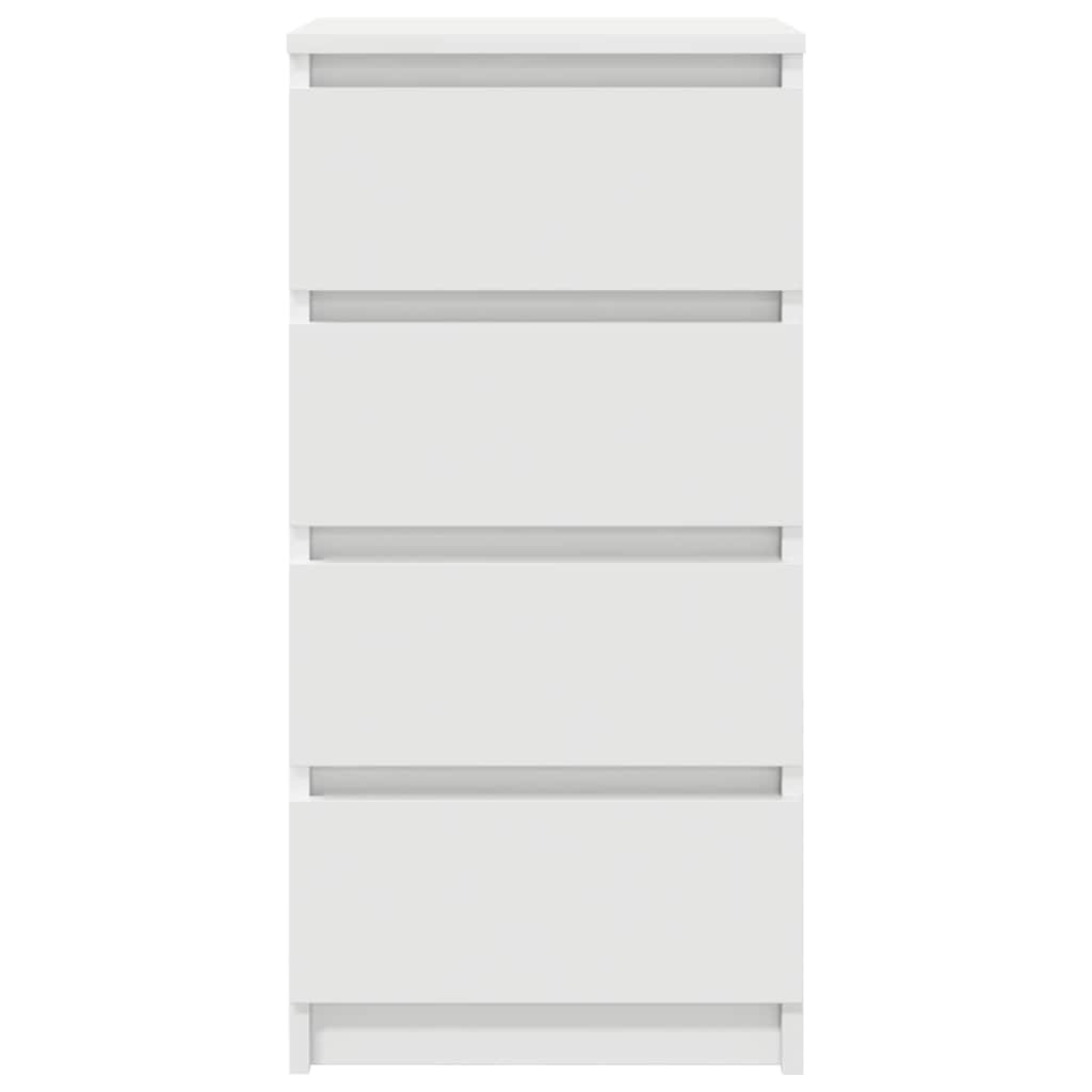 Buffet blanc 37,5x35x76 cm bois d'ingénierie - XIOS