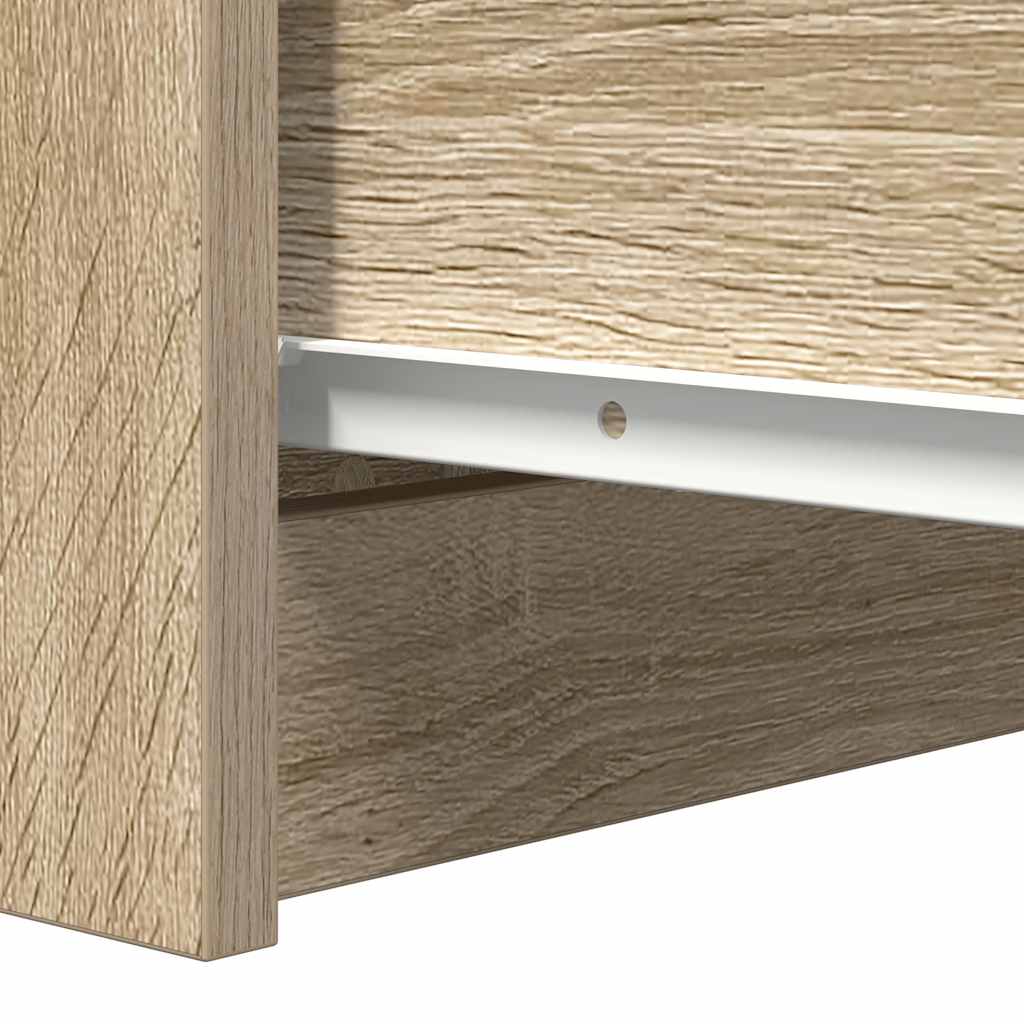 Buffet avec tiroirs chêne sonoma 37,5x35x99 cm bois ingénierie - XIOS
